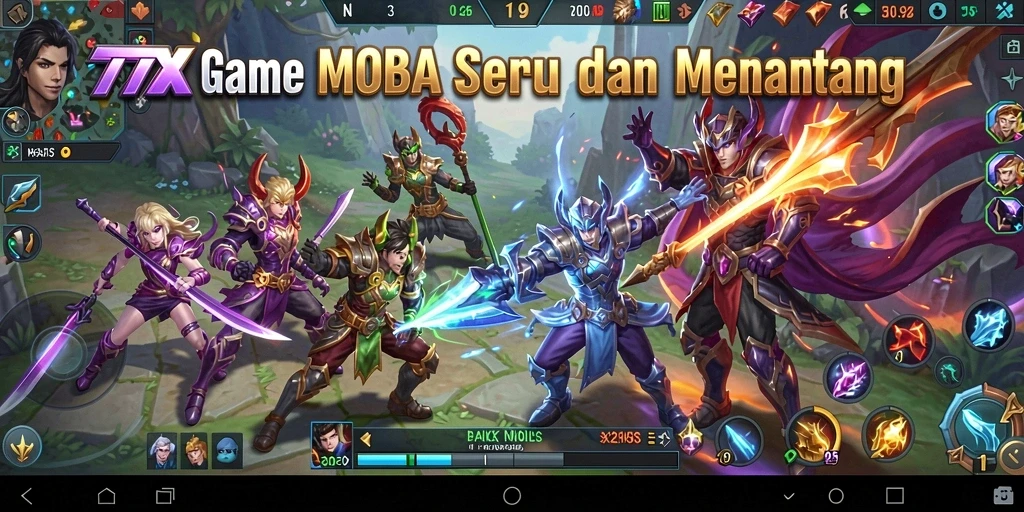 Tampilan gameplay seru di 777ZX yang penuh aksi.