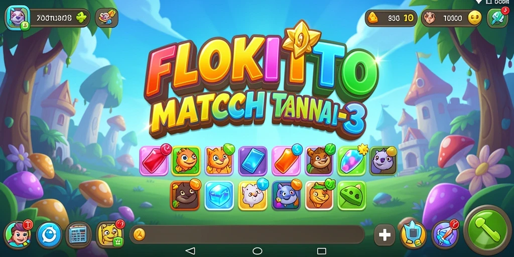 Gameplay seru dari FLOKITOTO yang penuh warna dan tantangan.