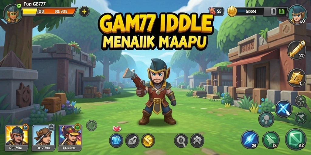 Tampilan gameplay menarik dari game Idle GB777 yang menyenangkan.