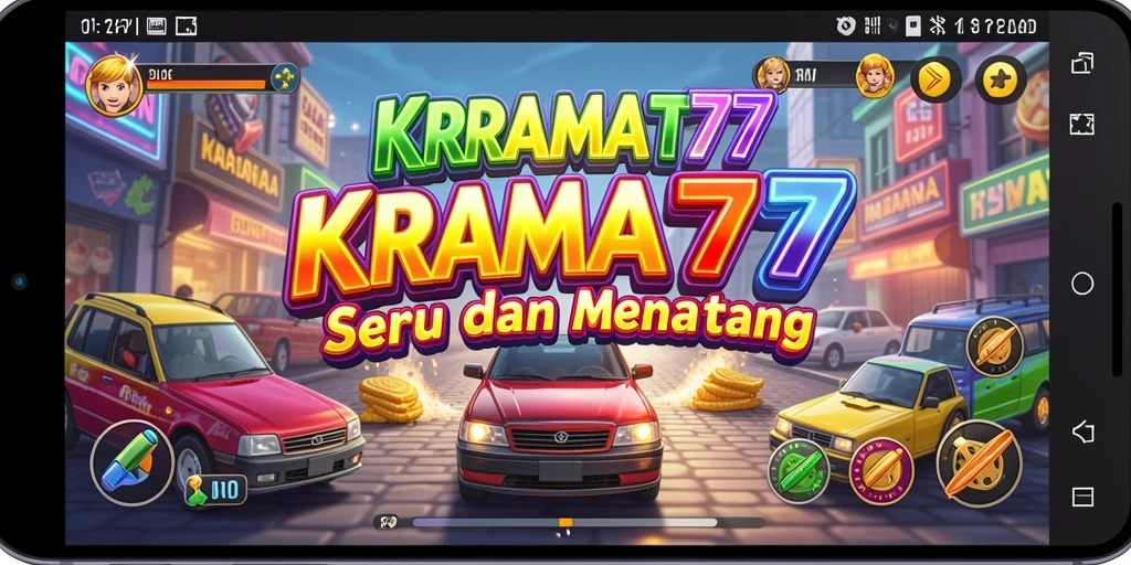 Tampilan gameplay seru dalam KRAMAT77 yang menantang dan penuh aksi.