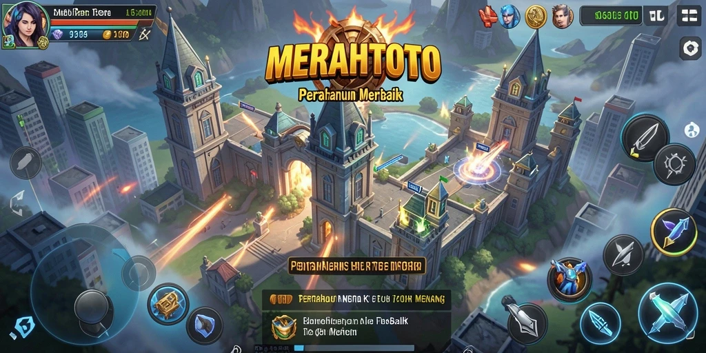 Tampilan gameplay menarik dari MERAHTOTO yang penuh strategi.