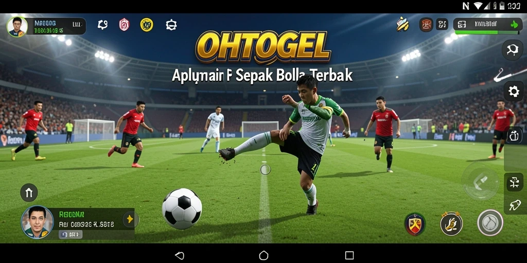 Screenshot OHTOGEL menampilkan pemain sepak bola dalam aksi menegangkan.