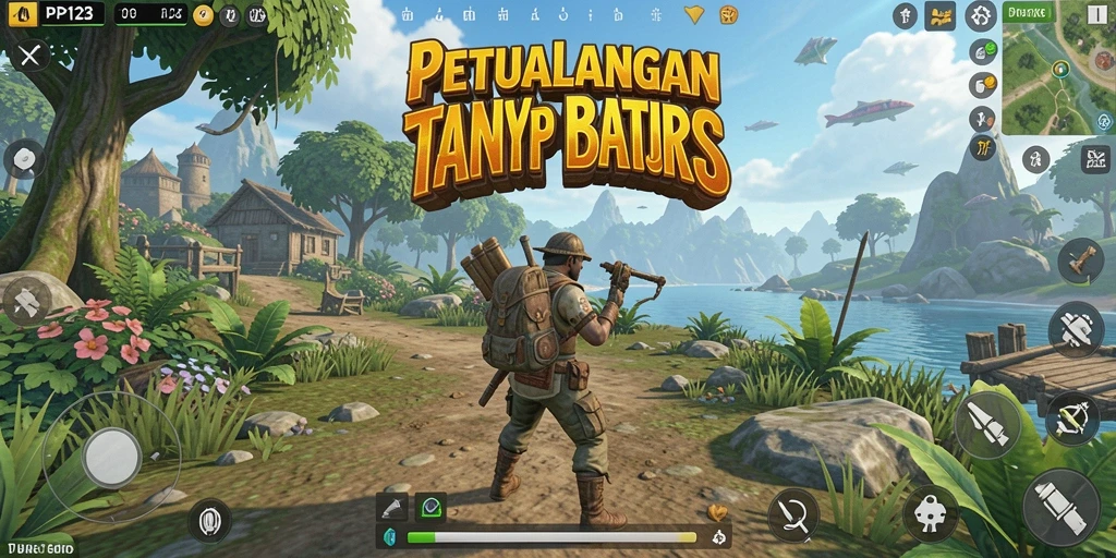 Gameplay Open World yang menarik dan penuh petualangan di PP123.