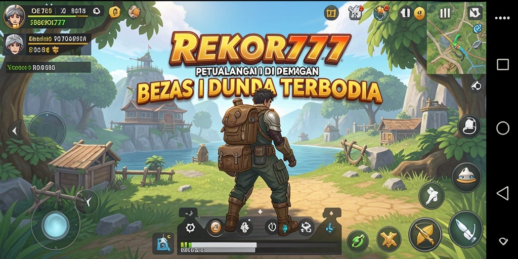 Tampilan gameplay menakjubkan di dunia terbuka REKOR777.